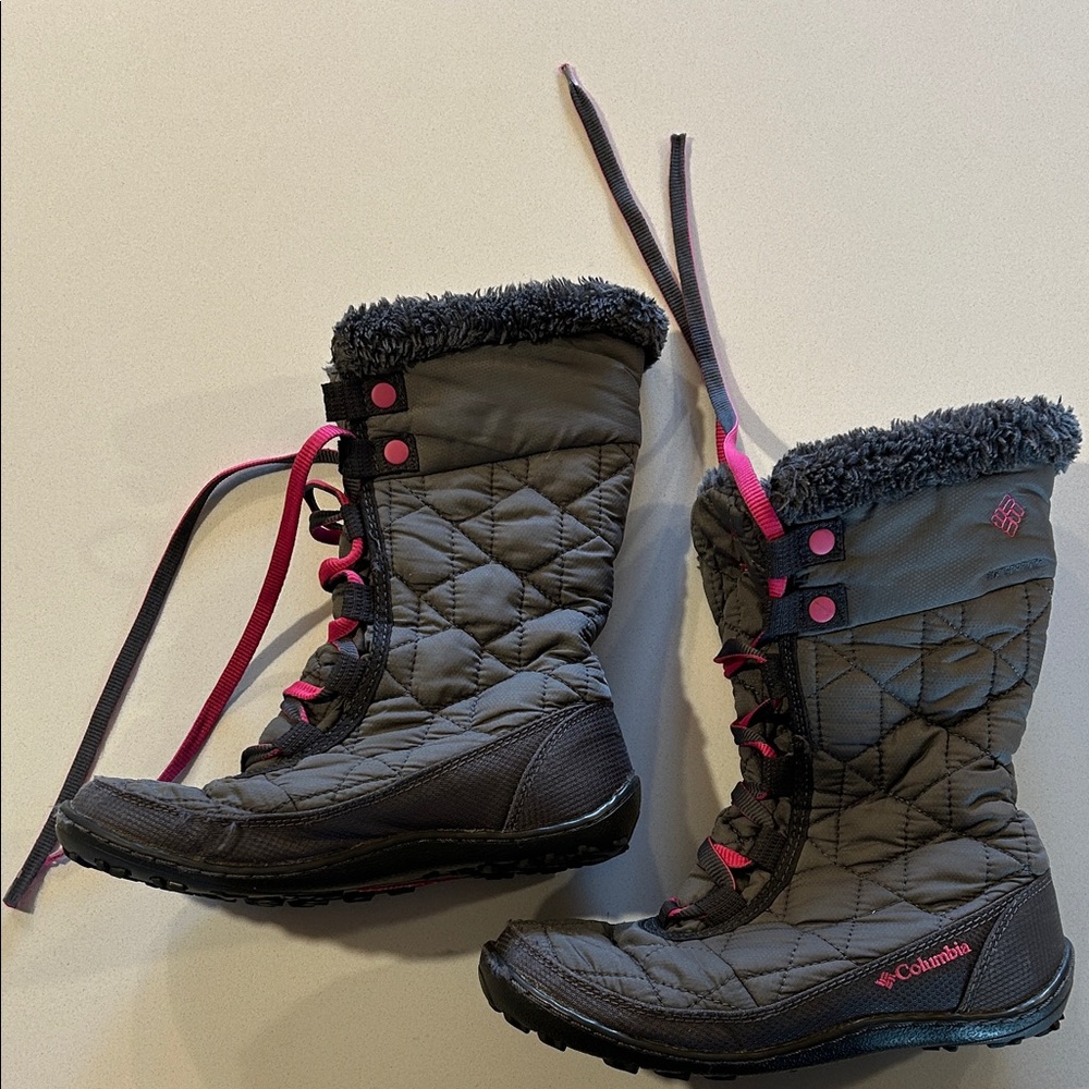 Columbia Girls' Minx lace up Winter Boots